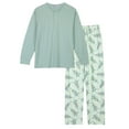 thumbnail image 2 of Unique Bargains Christmas Sleepwear Long Sleeve Tee with Pants Lounge Family Pajama Sets M Men, 2 of 5