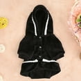 thumbnail image 3 of YUEHAO Pet Supplies Dog Coat Jacket Pet Supplies Clothes Winter Apparel Puppy Black, 3 of 8