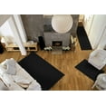 thumbnail image 2 of Garland Rug Sparta Indoor Rug Set, 3 Piece Set (2'x5',3'x4', 5'x7') Black, 2 of 7