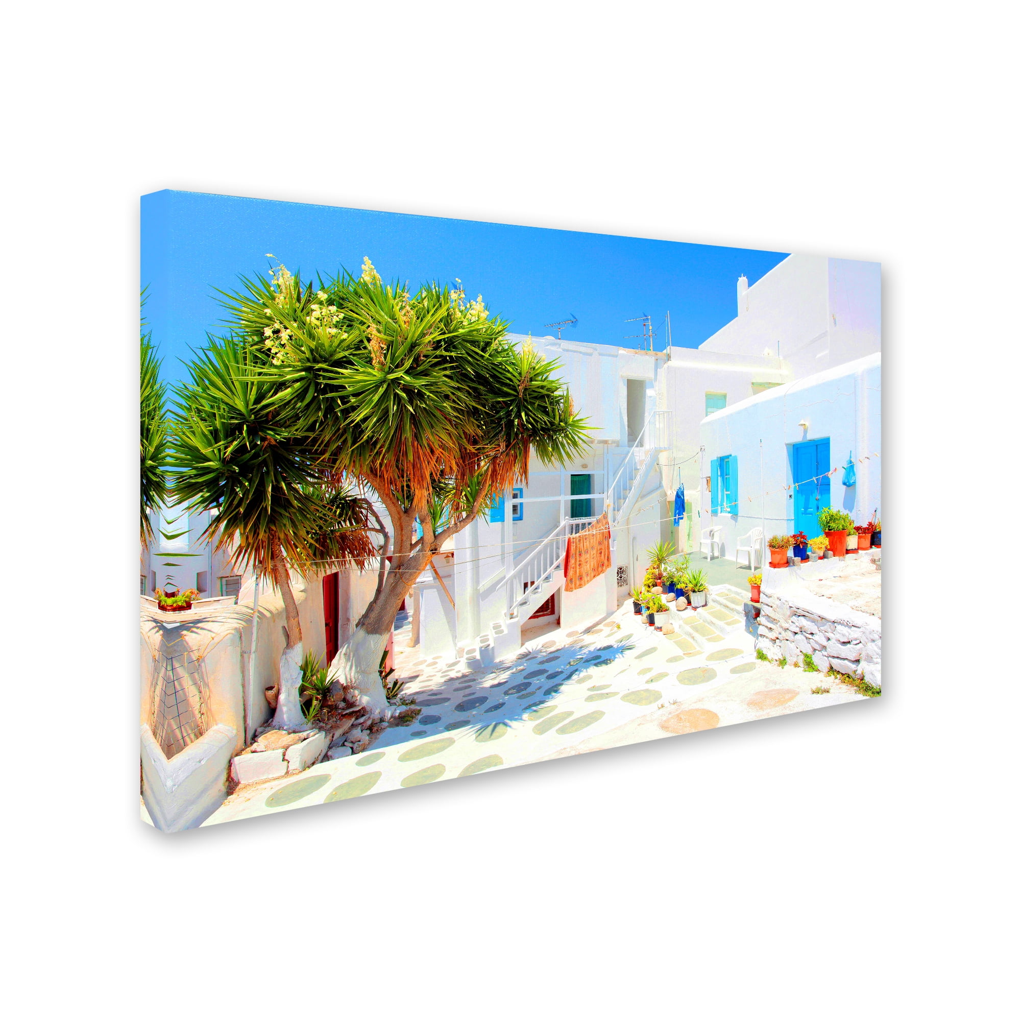 Trademark Fine Art 'Mykonos I' Canvas Art by Dieter Matthes