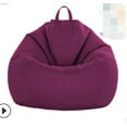 thumbnail image 2 of Housse de Fauteuil Classique Fauteuil de Repos Pouf Maison Douce Confortable Housse de Fauteuil Simple, 2 of 5