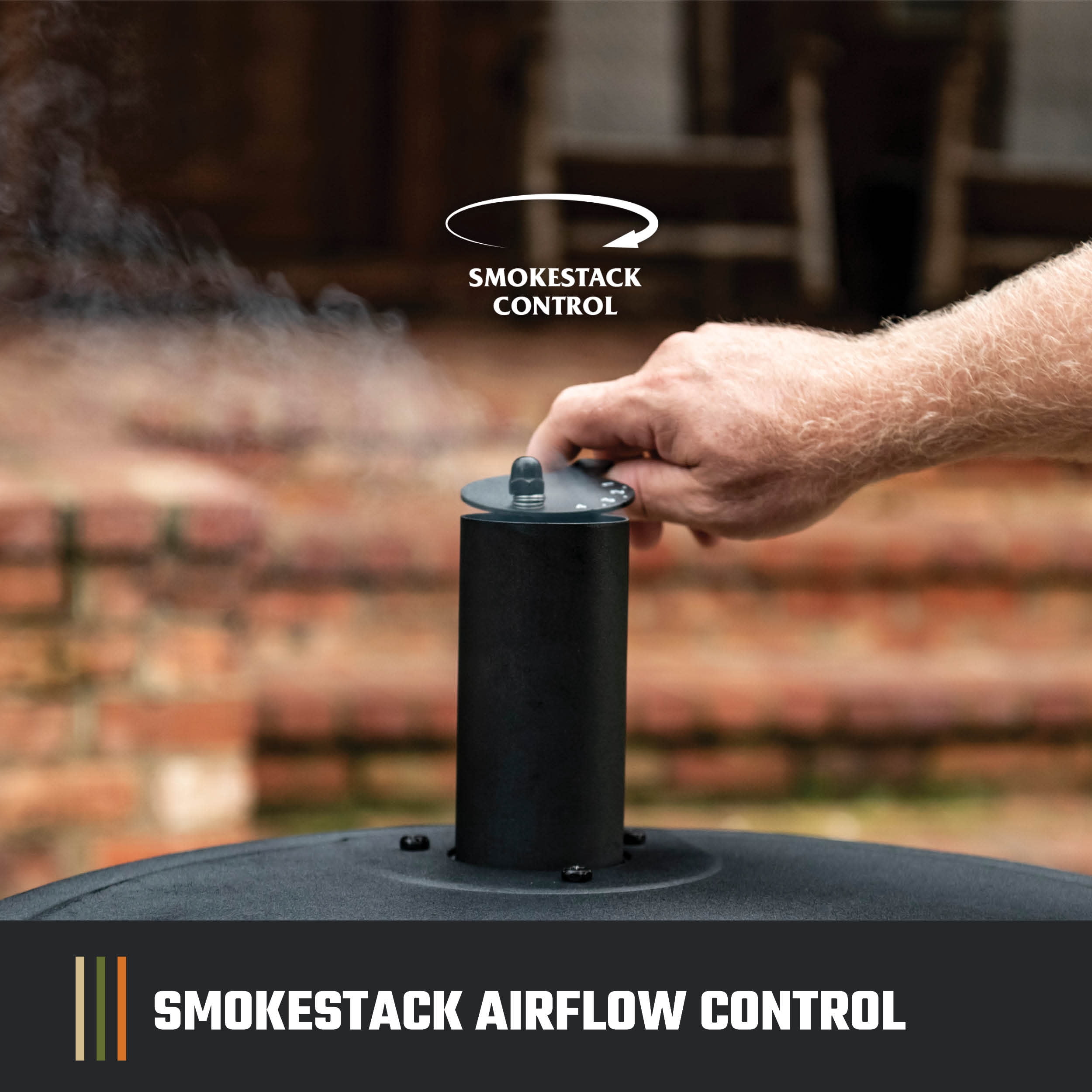 Oklahoma Joe's® Bronco Pro Drum Charcoal Smoker - Walmart.com