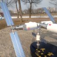 thumbnail image 3 of 1:150 Tiangong-1 Chinese Space station Diecast Model Satellite Model Simulation Aviation Toys, 3 of 10