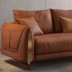 thumbnail image 5 of Italian Minimalist Sofa Metal Leg Adults Comfortable Back Rest Floor Armsofa Longue Living Room Soft Canape Salon Home Furniture My Lux Decor Round, 5 of 11