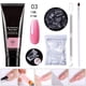 thumbnail image 1 of Kit de uñas de gel de extensión Poly, gel constructor transparente, kit de prueba de extensión de uñas francesas con mini uñas para decoración de uñas, 15 ml de pegamento de extensión de uñas de plást, 1 of 1