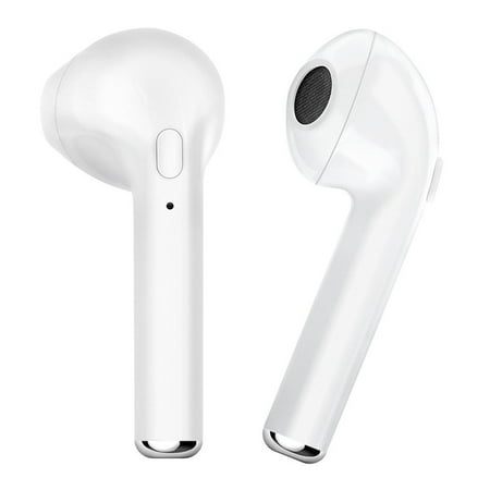 earbuds wireless bluetooth headphones android iphone ear headset earpod stereo headphone devices charging mic pair ios sync completely indigi included