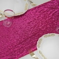 thumbnail image 5 of BalsaCircle Fuchsia Extra Sequin Chair Sash Party Wedding Decorations, 5 of 6