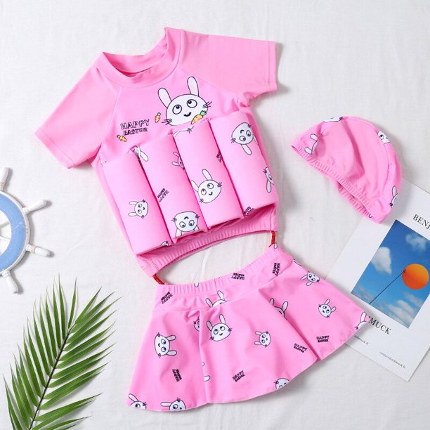 Traje de baño a rayas para niños, ropa de playa para niños, ropa de playa sin espalda, lindo traje de baño para niños pequeños, 1-4 años zhangyuxiang unisex