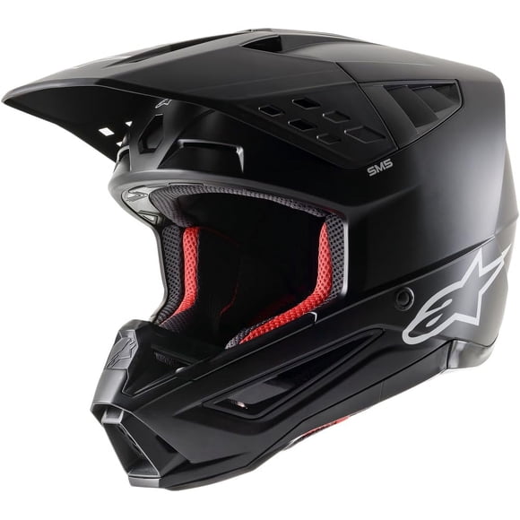 Casco Alpinestars S-M5 negro liso mate talla L