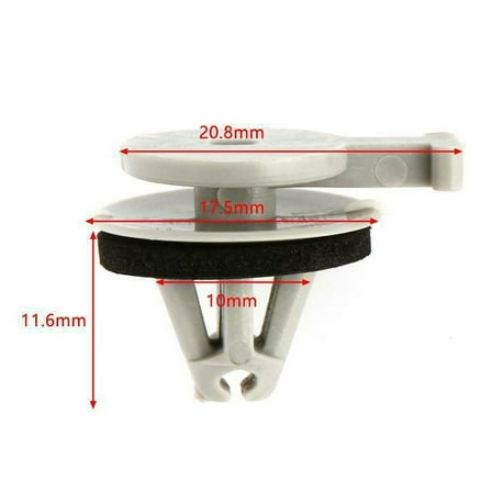 20Pcs For Land Rover Clips A Pillar Range Rover Sport 10-13 Lr4 Set Lr053837 Interior Fender Screw Auto Fastener Clips Fangkenuo