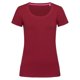 thumbnail image 1 of Stedman - Camiseta de cuello redondo modelo Claire para mujer (Burdeos), 1 of 2