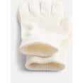 thumbnail image 4 of No Boundaries Women's Ribbed Knit Solid Gloves, 2 Pack, 4 of 4