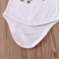 thumbnail image 5 of BULLPIANO Infant Baby Girl Romper Pants Headband Hat Clothes Outfit Set 12-18 Months, 5 of 10
