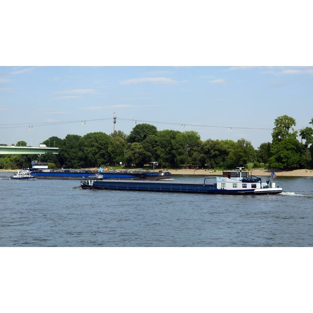 Laminated Poster Deutsch Tankmotorschiff Pilator Und Das G A Termotorschiff Nessie In K A A S Ln English Tank Barge Pila Poster Print X 30 Walmart Com Walmart Com