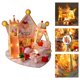 thumbnail image 4 of Casa de muñecas miniatura con muebles DIY casa de muñecas con movimiento perfke casa de muñecas en miniatura, 4 of 9