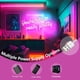 thumbnail image 3 of Letrero LED de neón KHK rosa con alimentación USB regulable para decoración de pared, 3 of 7