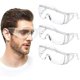 thumbnail image 1 of Gafas de seguridad antivaho, paquete de 3 gafas de seguridad, antipolvo, antiarañazos, protección ocular envolvente con lentes transparentes químicas para enfermeras y arquitectos, 1 of 5