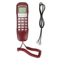 thumbnail image 2 of Wired Landline, Clear Keys Flash Function Wearable Corded Phone  For Home For Office Red,White,Black, 2 of 8