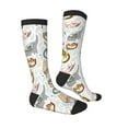 thumbnail image 3 of Balery Cute Colorful Animal Fun Novelty Socks Men'S Women'S Crew Socks Funny Crazy Novelty Socks Quirky And Cool Socks, 3 of 9