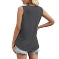 thumbnail image 7 of AherBiu Camisole Tops for Women Summer Tank Top Square Neck Sleeveless Casual Loose Comfy Basic Tee Shirts, 7 of 7