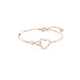 thumbnail image 1 of Pulsera rígida Swarovski Hyperbola para mujer, tono oro rosa, 1 of 9