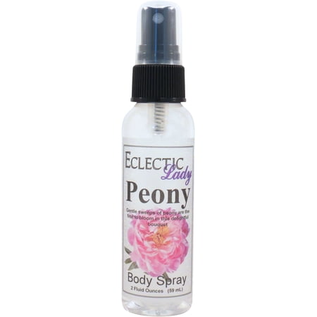 Peony Body Spray Eclectic Lady Hydrating Mist Unisex 2 oz