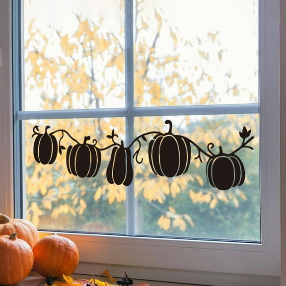 sruoe Halloween Wall Stickers, Halloween Indoor Decoration, Decals Sticker for Haunted, Halloween Party Decor, Halloween Home Decorations