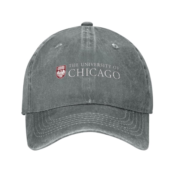 The University Of Chicago Hat Adult Adjustable Classic Washed Casquette Cap Hat Baseball Cap