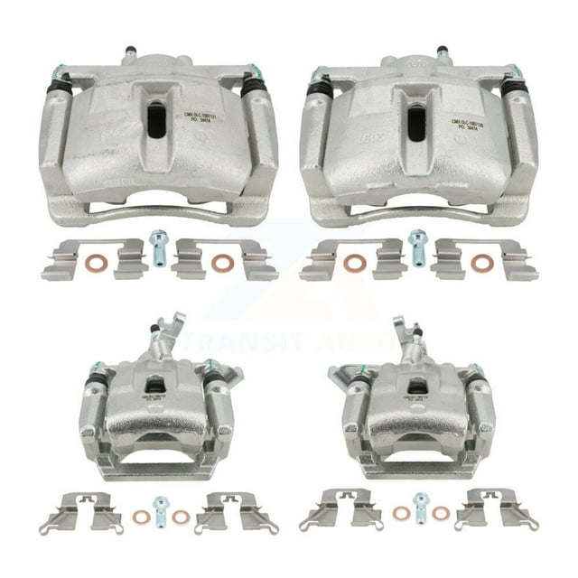 CMX Front Rear Disc Brake Caliper Assembly Left Right Side (Driver Passenger) Kit for Car 2013-2015 Mazda CX-5 KBC-100561