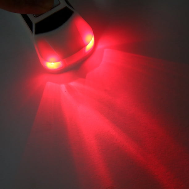 Buscador de Llaves, Mini localizador de Llaves Anti-pérdida en Forma de automóvil, Control de Sonido de pitido de Silbato de Llavero con luz LED para Carteras/Coche/Mascotas/Ni?os/Bolsos Ecomeon no