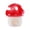 D001- Red, variant on Betta Fish Tank Accessories, Fish Aquarium Accessories, Betta Fish Toys, Small Fish Tanks, 3X3.5 Inch Red Cap Mushroom House Cave, Underwater Landscape Decor for Freshwater Small