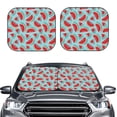 thumbnail image 2 of Balery Watermelon Parasol para parabrisas de coche de 2 piezas | Parasol plegable para parabrisas delantero de coche para la mayoría de sedanes-Large, 2 of 6