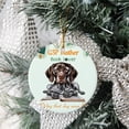 thumbnail image 3 of German Shorthaired Pointer Gsp Mother Book Lover Happy Mother's Day Ceramic Round Ornament GSP Lover Dog Gift Home Tree Decor - 03004, 3 of 5