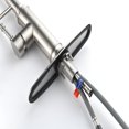 thumbnail image 7 of Cfowner Single Handle High Kitchen Faucet, Stainless Steel Sink Faucets with Pull Down Sprayer, Brushed Nickel, 7 of 7