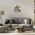 thumbnail image 3 of Stupell Industries Eclectic Stay Wild with Mythical Monster Canvas Art, 17 x 17, by Nicole DeCamp, 3 of 7