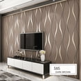 thumbnail image 1 of 1 Roll Modern 3D Wallpaper Water Ripple Nonwoven Wallpaper Home Decor TV Background Wallpaper Wall Sticker Living Room Home Decor, 1 of 5