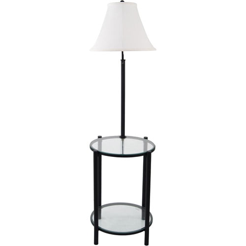 Side Table With Lamp