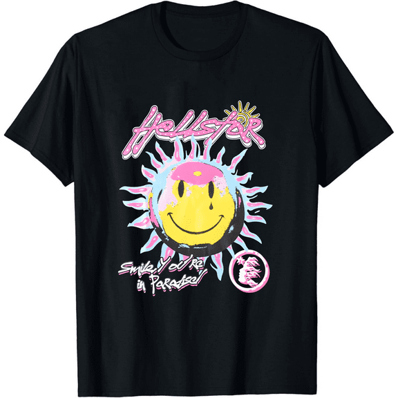 Vintage Hell star For The Sun T-Shirt Black Cotton, LIMITED EDITION-TH67918
