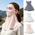 thumbnail image 2 of Sun Protection Guard Quick-Drying Fabric Ice Silk Face Guard with Breathable Mesh Cooling Fabric Full Coverage Extended Neck Gaiter Face Guard, 2 of 8
