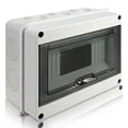 thumbnail image 1 of Waterproof Electrical Box, IP65 8-MODULES Electrical Circuit Breaker Box, Waterproof Outdoor Electrical Box, Control Cabinet, Junction Box for Outdoo, 1 of 5