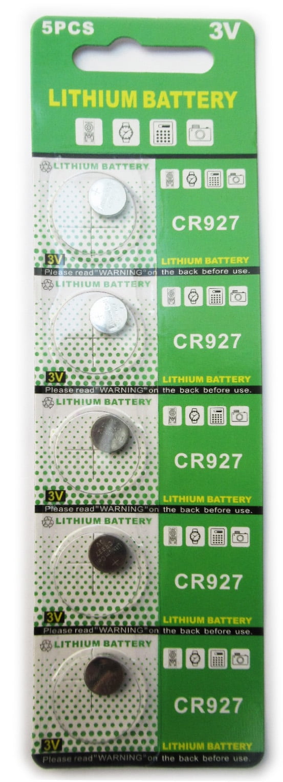 5/PK CR927 ECR927 IECCR927 DL927 Lithium 3Volt Button Battery Lithium