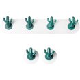 thumbnail image 1 of Cactus Wall Hooks, Coat Rack Wall Mounted Hanger Hooks Modern Decor, 1 of 5