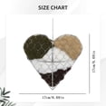 thumbnail image 2 of Fiber Bird Bird Nesting, Refillable Birds Haven 1 Heart Shape Hummingbird Nesting, 3 Bags of Nest Materials, Handmade Fiber Bird Nesting Heart for Hummingbirds Lovers Home Garden Yard, 2 of 8