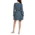thumbnail image 2 of CeCe womens  Fit & Flare Dress, l, Blue, 2 of 3
