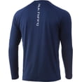 thumbnail image 2 of HUK Men's Pursuit Vented Long Sleeve 30 UPF Fishing Shirt Sargasso Sea X-Large, 2 of 3