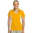 thumbnail image 2 of Sport Tek Polo Performance à Blocs Latéraux pour Femmes, Rouge Vif/blanc, Très Grand, 2 of 6
