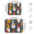 thumbnail image 3 of Christmas Gnome Print Dish Drying Mats Kitchen Mat Microfiber Counter Absorbent Dish Pad Drainer Rack 16"x18", 3 of 7