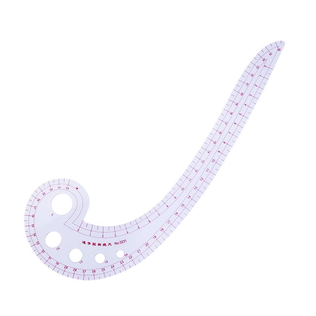 Regla De 7 Uds., Kit De Medición A Medida, Regla De Dibujo De Costura Transparente, Brazo De Manga De Yardstick, Juego De Curvas Francesas, Regla De Corte Minnieouse HA018651-00