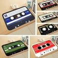 thumbnail image 5 of Vintage Cassette Tape Non-slip Rectangle Door Mat Carpet Entrance Floor Decor, 5 of 7