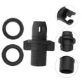 thumbnail image 3 of CTIRCHIU 2Pcs Boat Air Valve Adapter Black PVC For Kayaking and Boating, 3 of 7